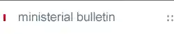 Bulletin